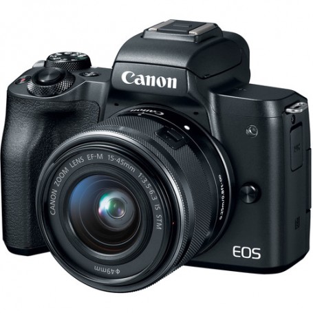 Canon EOS M50 + EF-M 15-45mm STM (Black)