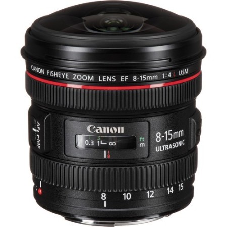 Canon EF 8-15mm f/4 L USM Ojo de pez