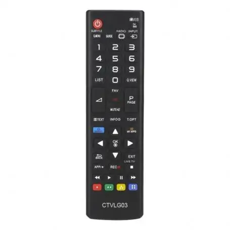 Remote control for TV LG CTV LG 03 compatible with LG TV - Image 1