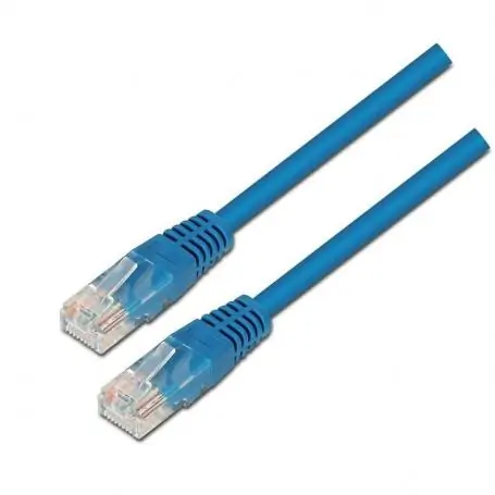 Network Cable RJ45 UTP Aisens A133-0192 Cat.5e/ 2m/ Blue - Image 1