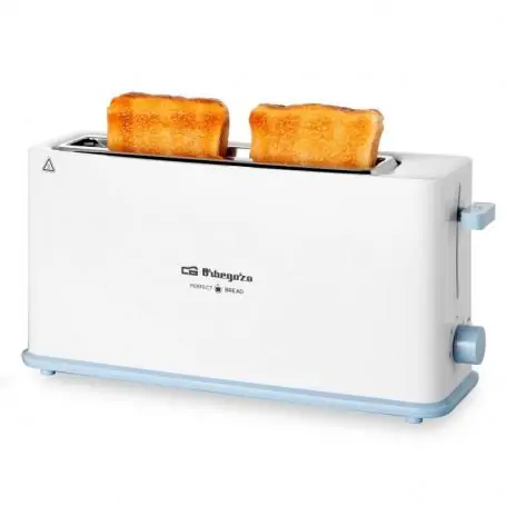 Orbegozo TO 4014/ 850W/ White Toaster - Image 1