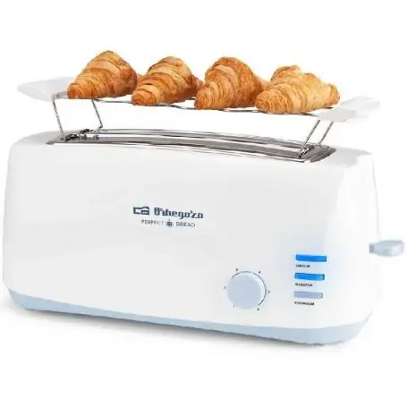 Orbegozo TO 4500/ 1400W/ White Toaster - Image 1