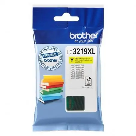 Brother Original Ink Cartridge LC-3219Y XL High Yield/ Yellow - Image 1
