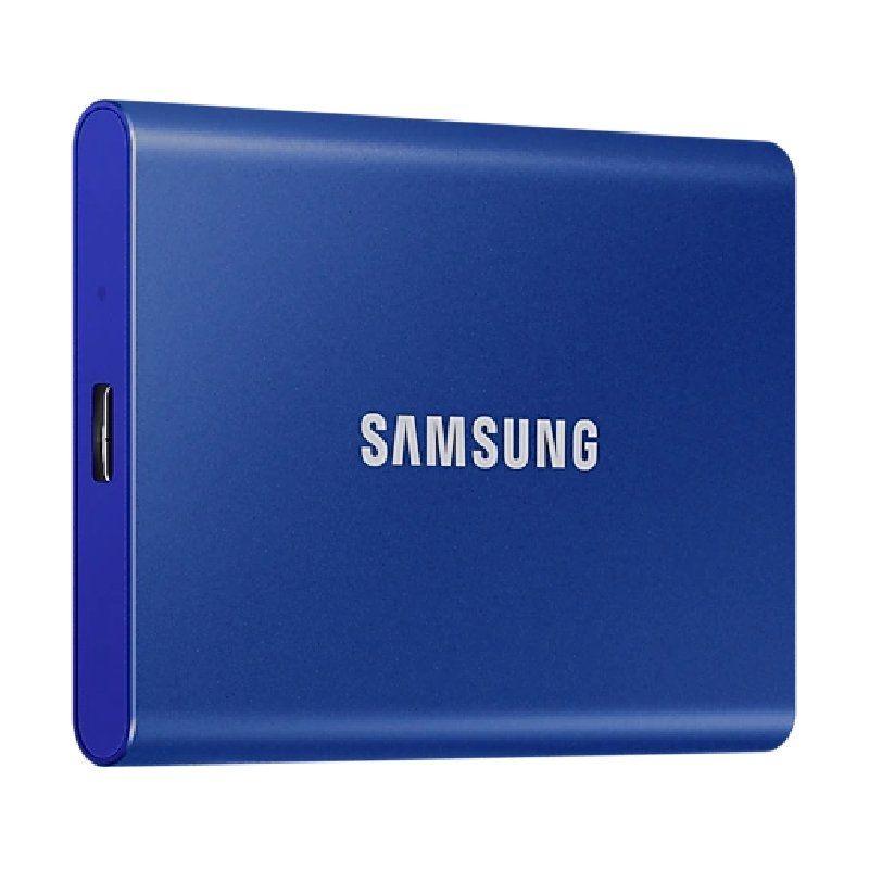 Spider battery Frown Disco Externo SSD Samsung Portable T7 500GB/ USB 3.2/ Azul