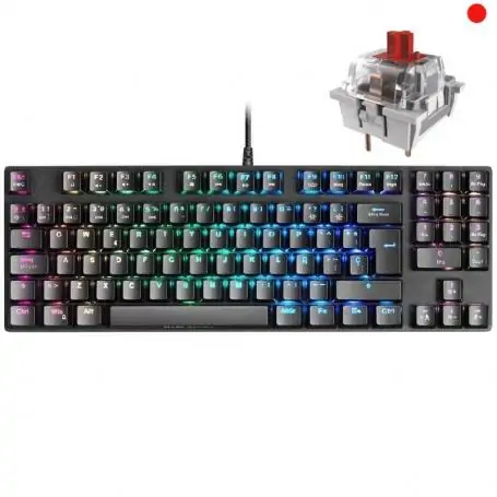 Mechanical Gaming Keyboard Mars Gaming MKREVOPRORES - Image 1