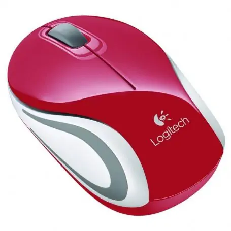 Logitech M187 Wireless Mini Mouse/ Up to 1000 DPI/ Red - Image 1