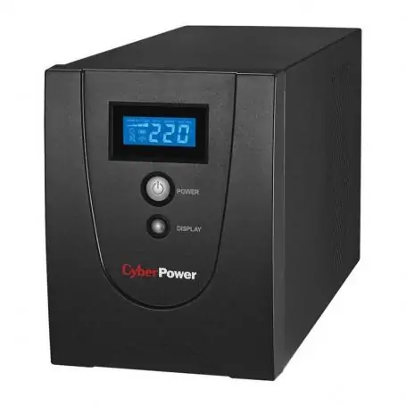 Line Interactive UPS Cyberpower VALUE2200EILCD/ 2200VA-1320W/ 6 Outputs/ Tower Format - Image 1