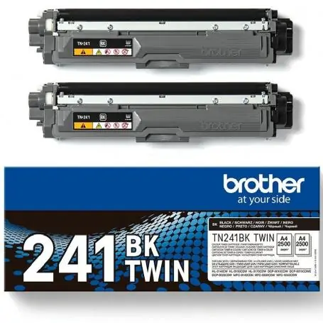 Original Brother Toner TN241BKTWIN Multipack/ 2x Black - Image 1