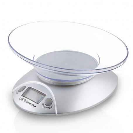 Electronic Kitchen Scale Orbegozo PC 1009/ up to 3kg/ Silver - Image 1