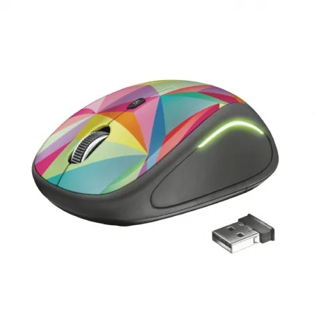 Trust Yvi FX Wireless Mouse/ Up to 1600 DPI/ Multicolor - Image 1