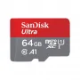 Tarjeta de Memoria SanDisk Ultra 64GB microSD XC con Adaptador/ Clase 10/ 140MBs