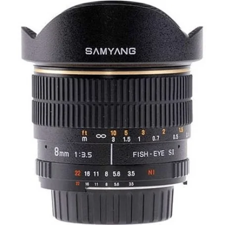 Samyang 8mm Fisheye f/3.5 MC Samsung NX