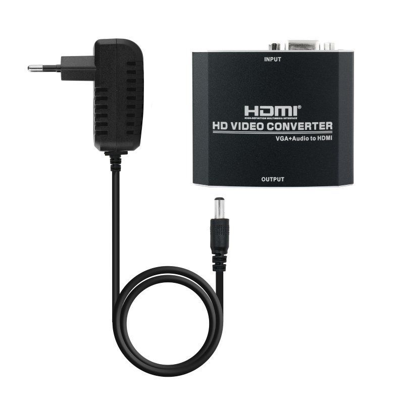 Conversor de euroconector a HDMI con euroconector hembra a hembra