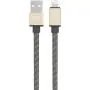 Allocacoc USB Cable | Lightning Flat Gold