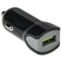Celly USB Auto Charger 1 USB Port 2.4A Black
