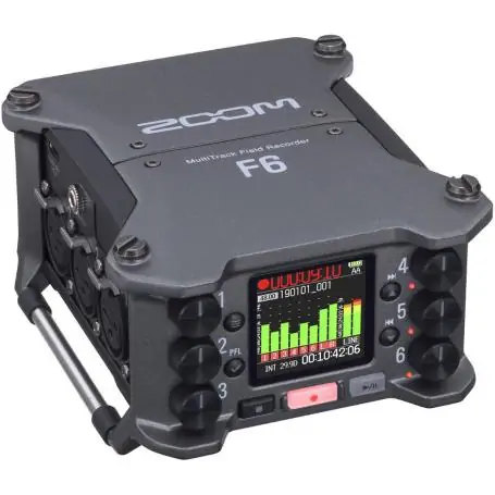 Zoom F-6 Multitrack Field Recorder