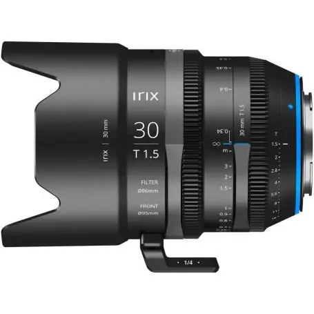 Irix Cine Lens 30mm T1.5 For Canon