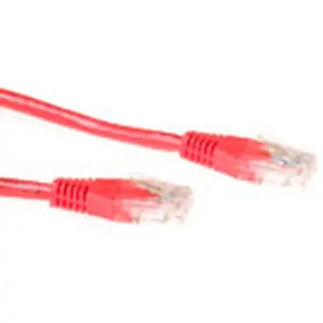 Ewent Red 7 Meter U/UTP CAT6 Patch Cable w/ RJ45 Connectors
