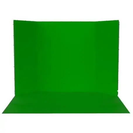 StudioKing Panoramic Background Green Screen FSF-240400PT 240x400 cm