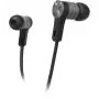 Hama Earbuds Intense In-Ear Microphone Flat Cable Black