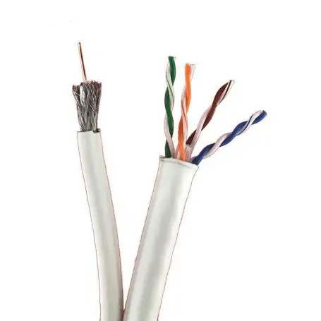 Technetix CAT6 UTP / COAX-18 Combined Installation Cable White Eca 20 M