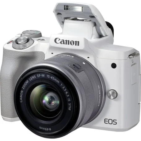 Canon EOS M50 Mark II Kit 15-45mm Blanco