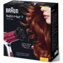 Secador Braun Satin Hair 7 HD770E/ 2200W/ Iónico/ Rojo y Plata