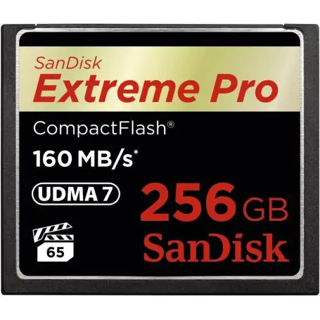 SanDisk CF Extreme Pro 256GB 160MB/Sec