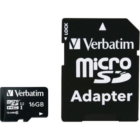 Verbatim MicroSDHC Memory Card Klasse 10 16 GB