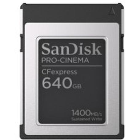 SanDisk Pro-Cinema CFexpress Type B Card 640GB U