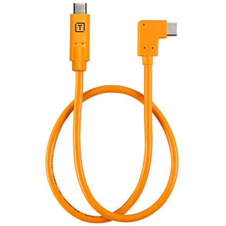 TetherTools TetherPro Right Angle USB-C To USB-C Pigtail 20 (50cm) Hi
