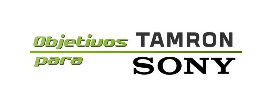 Tamron lenses for Sony